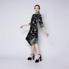 Load image into Gallery viewer, Meng Yao Velvet Dress