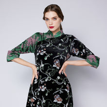 Load image into Gallery viewer, Meng Yao Velvet Dress
