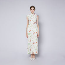 Load image into Gallery viewer, Meng Yao Velvet Maxi Qipao