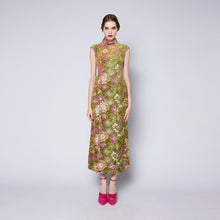 Load image into Gallery viewer, Meng Yao Velvet Maxi Qipao