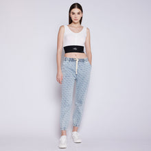 Load image into Gallery viewer, Monogram Denim Pant