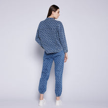 Load image into Gallery viewer, Monogram Denim Jacket
