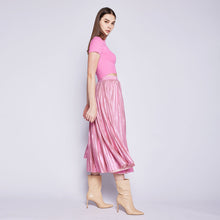 Load image into Gallery viewer, Shinning Pleated Skirt