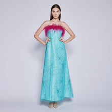 Load image into Gallery viewer, Tash Feather Tube Dress