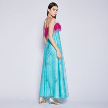 Load image into Gallery viewer, Tash Feather Tube Dress