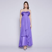 Load image into Gallery viewer, Canse Tube Applique Flower Gown