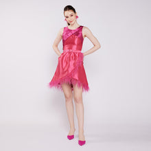 Load image into Gallery viewer, Felicia Feather Dress
