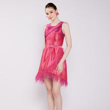 Load image into Gallery viewer, Felicia Feather Dress