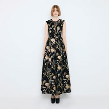 Load image into Gallery viewer, Lirui Jacquard Lace Maxi Dress