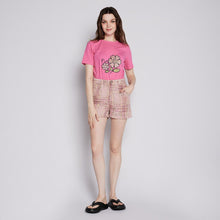 Load image into Gallery viewer, Embroidered Flora Tee
