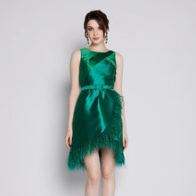 Load image into Gallery viewer, Felicia Feather Dress