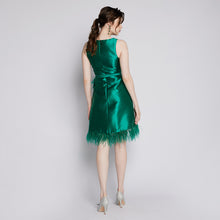 Load image into Gallery viewer, Felicia Feather Dress