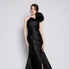 Load image into Gallery viewer, Flora One Shoulder Dress