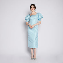 Load image into Gallery viewer, ELEANOR PUFF SLEEVE DRESS