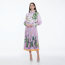 Load image into Gallery viewer, Printed Pleated Skirt