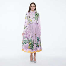 Load image into Gallery viewer, Printed Pleated Skirt