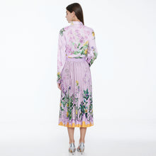 Load image into Gallery viewer, Printed Pleated Skirt