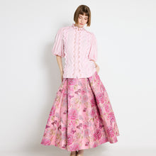 Load image into Gallery viewer, BALLOON SLV SCALLOP BLOUSE