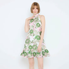 Load image into Gallery viewer, Xin Fu Halter Qipao Dress