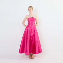 Load image into Gallery viewer, MARIE EMBELLISHMENT TUBE DRESS