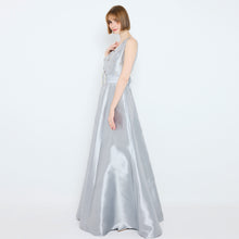 Load image into Gallery viewer, Diamante V-Neck Gown