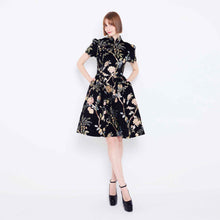 Load image into Gallery viewer, Lirui Jaqquard Qipao Dress