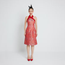 Load image into Gallery viewer, Jin Ming Songket Halter Dress