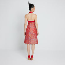 Load image into Gallery viewer, Jin Ming Songket Halter Dress