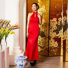 Load image into Gallery viewer, Li Hua Scallop Qipao