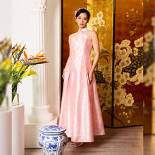 Load image into Gallery viewer, Li Ying Diamante Lace Maxi Qipao