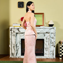 Load image into Gallery viewer, Li Ting Halter Maxi Dress