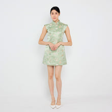 Load image into Gallery viewer, 文静 Wén Jìng Brocade Dress