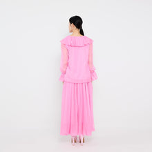 Load image into Gallery viewer, L/SLV RUFFLED TOP