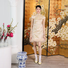 Load image into Gallery viewer, Li Mei Feather Dress
