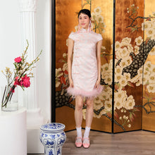 Load image into Gallery viewer, Li Mei Feather Dress