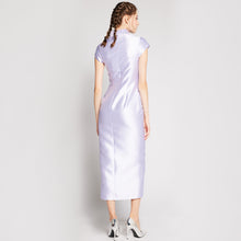 Load image into Gallery viewer, Crystal Pleated Qipao