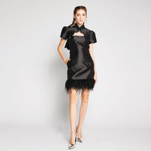 Load image into Gallery viewer, Xi Xi Feather 2pcs Qipao