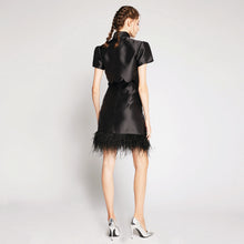 Load image into Gallery viewer, Xi Xi Feather 2pcs Qipao