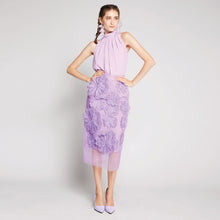 Load image into Gallery viewer, Embroidered Patch Skirt