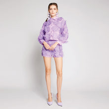 Load image into Gallery viewer, Embroidered Floral Shorts