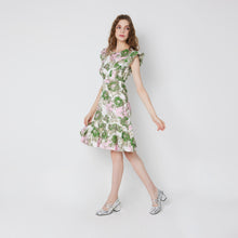 Load image into Gallery viewer, Xin Fu Ruffle Dress