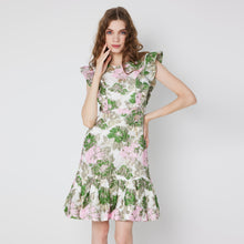 Load image into Gallery viewer, Xin Fu Ruffle Dress