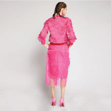 Load image into Gallery viewer, Embroidered Patch Skirt