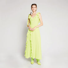Load image into Gallery viewer, Chiffon Cold-Shoulder Dress