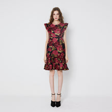 Load image into Gallery viewer, Xin Fu Ruffle Dress
