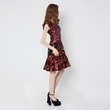 Load image into Gallery viewer, Xin Fu Ruffle Dress