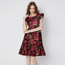 Load image into Gallery viewer, Xin Fu Ruffle Dress