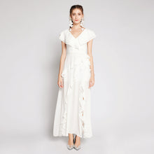 Load image into Gallery viewer, Ruffles Chiffon Maxi Dress