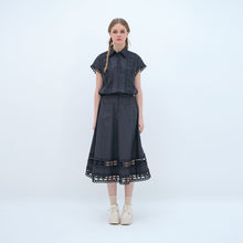 Load image into Gallery viewer, Blouse & Midi Skirt Set