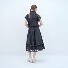 Load image into Gallery viewer, Blouse & Midi Skirt Set